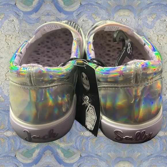 Disney Nightmare Before Christmas Women’sa Slip-Ons - Size W 10/ M 8.5 - Picture 6 of 8